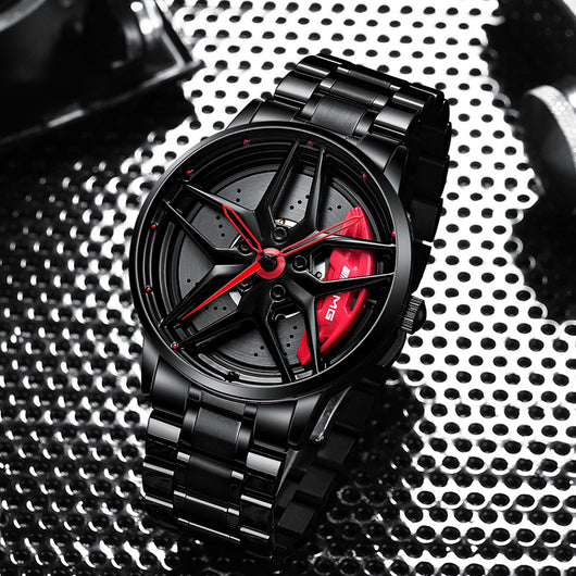 Reloj Hueco Pentagram Forging para Hombre - Diseño Estéreo de Moda