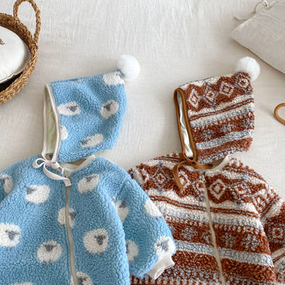 Pelele de Lana Merino para Bebé con Gorro - Colección Invierno - Image 8