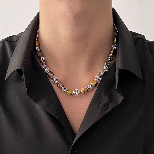 Collar de Acero Titanio para Hombre - Diseño Minimalista Que No Se Desvanece - Image 55