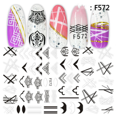 Pegatinas de Uñas 5D con Relieve Tridimensional Japonesas - Image 30