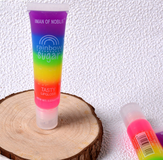 Aceite Labial Transparente Rainbow Jelly - Hidratación Intensiva