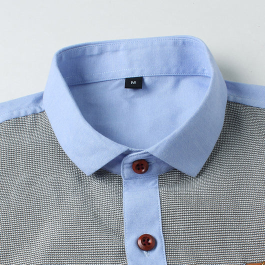 Camisa Entallada Coreana para Hombre - Image 2