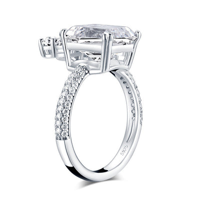 Anillo Abuela con Diamante de Alto Carbono Corte Especial - Image 4