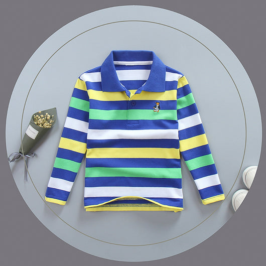 Camiseta Infantil de Manga Larga para Primavera y Otoño - Image 3