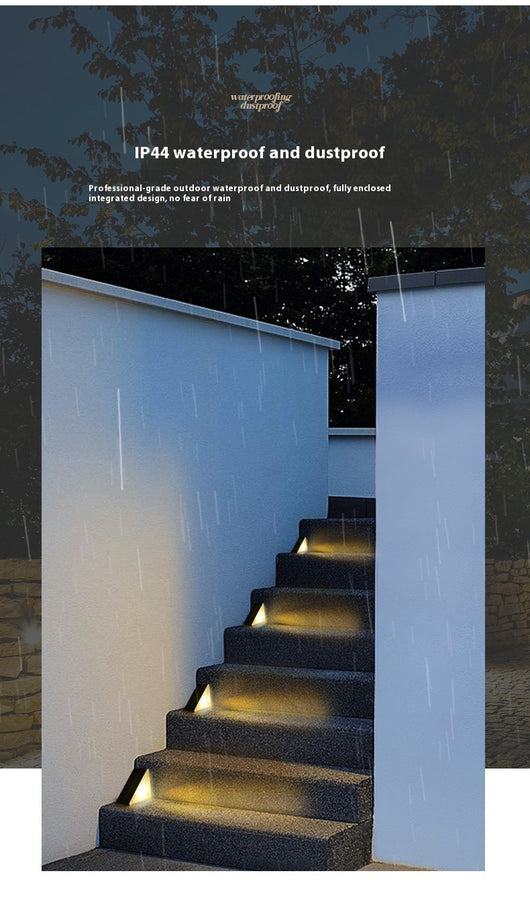 Lámpara Solar para Escaleras Exterior Resistente al Agua - Image 11