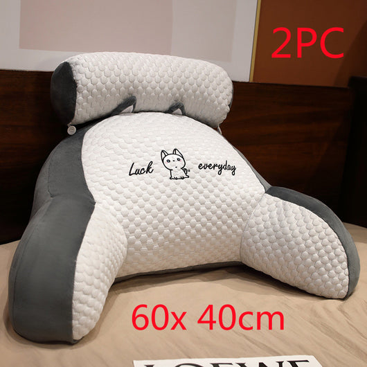 Cojín de Apoyo Lumbar Triangular - Almohada de Lectura y Respaldo para Sofá, Cama y Oficina - Image 59