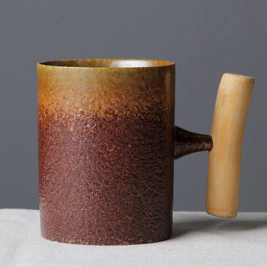 Taza de Cerámica Personalizada con Asa de Madera - Image 7