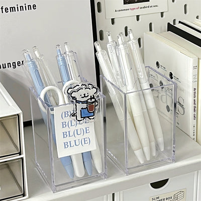 Organizador Acrílico Transparente para Escritorio - Soporte Multifuncional para Oficina y Maquillaje - Image 2