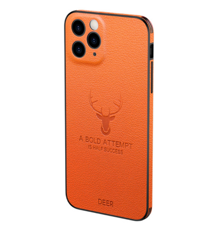 Funda Protectora de Cuero para Celular - Silicona Antichoque con Bordes Reforzados - Image 3