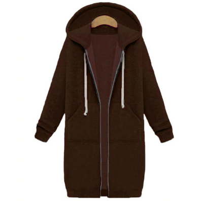 Abrigo Sudadera Térmica con Capucha para Mujer - Tela Gruesa de Invierno - Image 8