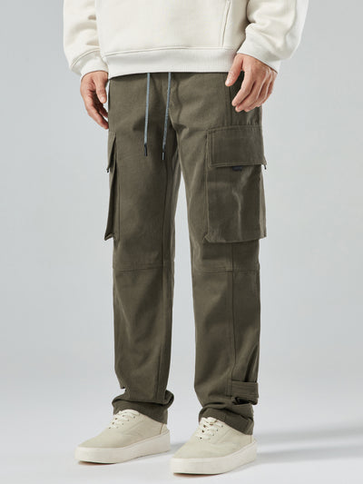 Pantalones Casuales Hombre Tendencia Americana Cintura Ajustable - Image 12