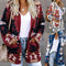 Cardigan Casual con Bolsillos para Mujer - Largo Medio