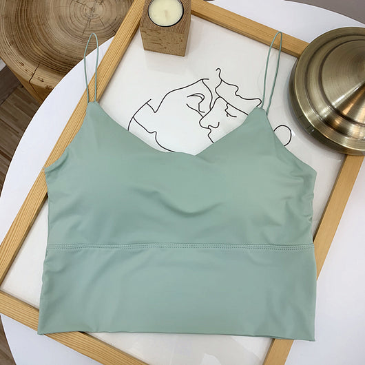 Vestido de Verano en Seda Brillante con Soporte de Pecho y Tirantes Ajustables - Image 19