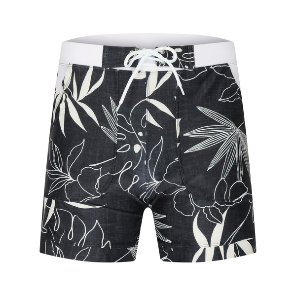 Shorts de Baño Estampados Secado Rápido para Hombre
