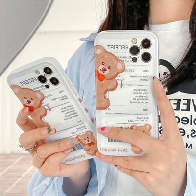 Funda Protectora Estilo Coreano con Diseño Osito - Resistencia Total - Image 5