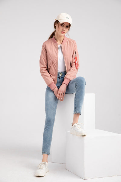 Chaqueta Bomber Deportiva para Mujer - Primavera y Otoño - Image 12