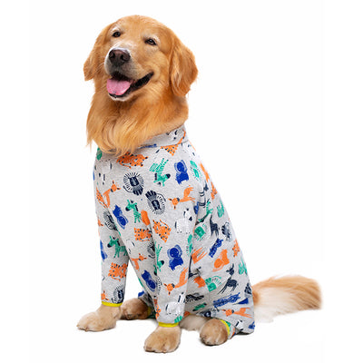 Playera de Algodón Estampada para Mascotas de Cuatro Patas - Image 10