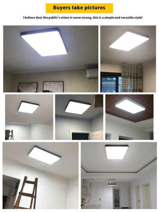 Lámpara LED Rectangular para Techo - Luz Moderna para Sala, Oficina y Comedor - Image 21