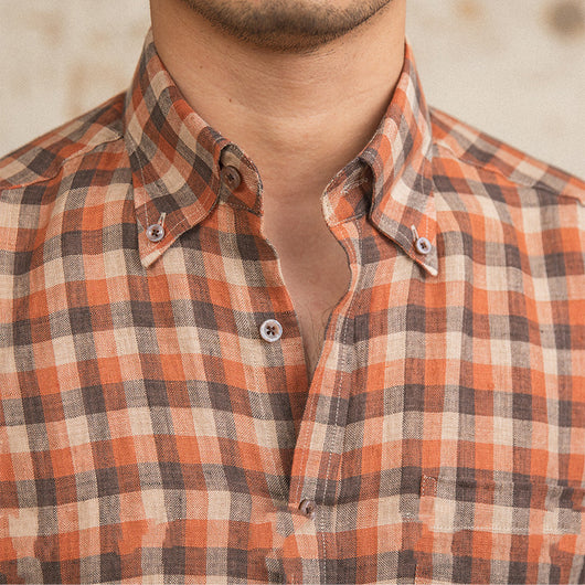 Camisa de Lino Manga Larga Casual Young - Image 3