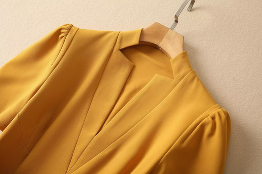 Vestido Midi Ajustado con Compresión y Pliegues Decorativos - Image 12