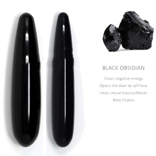 Varita de Obsidiana Natural 18cm - Bienestar y Energía - Image 6