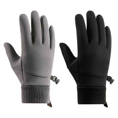 Guantes de Ciclismo Térmicos Acolchados Resistentes al Viento para Hombre - Image 16
