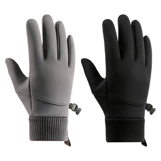 Guantes de Ciclismo Térmicos Acolchados Resistentes al Viento para Hombre - Image 16