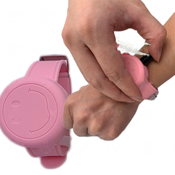 Pulsera Desinfectante de Silicona con Gel Antibacterial