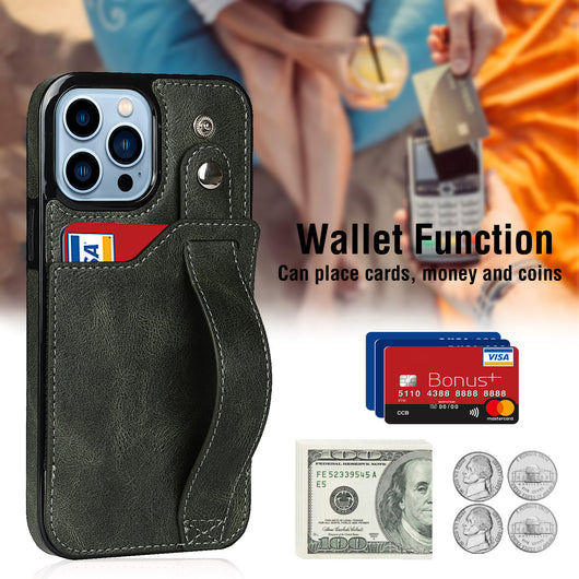 Funda para Celular con Correa de Muñeca y Protección para Tarjetas - Image 26