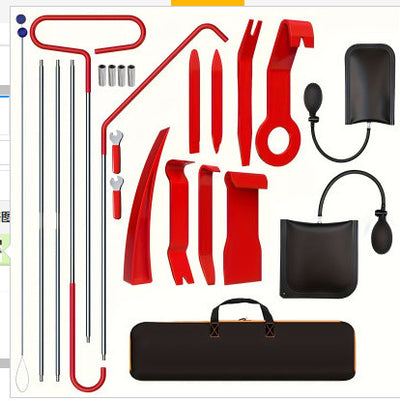 Herramienta de Reparación de Abolladuras para Puertas de Auto en Acero Inoxidable - Image 18