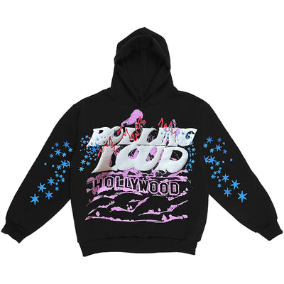 Sudadera Negra con Capucha para Festivales de Música - Casual y Cómoda - Image 3