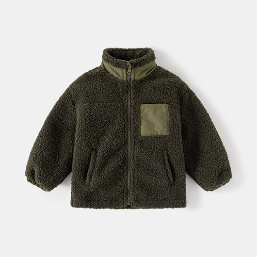 Abrigo Infantil Térmico con Cuello Alto y Costuras Reforzadas - Image 6