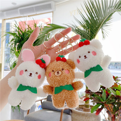 Peluche Osito Fresa con Llavero - Juguete Adorable para Niños - Image 2