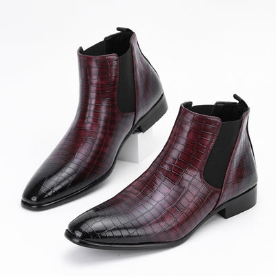 Botas Casuales Británicas para Hombre - Estilo Versátil y Moderno - Image 8