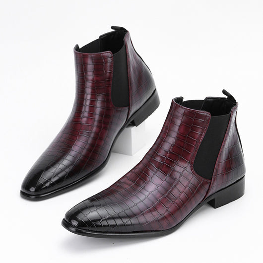 Botas Casuales Británicas para Hombre - Estilo Versátil y Moderno - Image 8