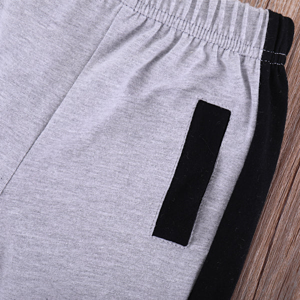 Conjunto Deportivo de Algodón para Niños - Camiseta y Pantalón Corto