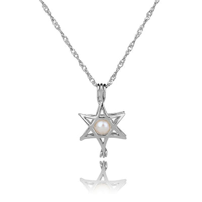 Collar de Perlas de Agua Dulce Serie Oyster Calado - Cadena Clavícula Elegante - Image 16