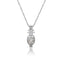 Creative hollowed oysters Pearl series necklace, natural freshwater pearl clavicle chain accessories manufacturer wholesale NY161