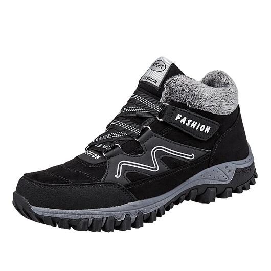Zapatos de Algodón para Mujer con Forro de Terciopelo Cálido para la Nieve - Image 12