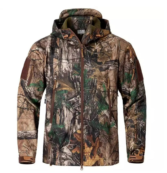 Chaqueta Táctica Impermeable Camuflaje Silencioso para Hombre - Image 2