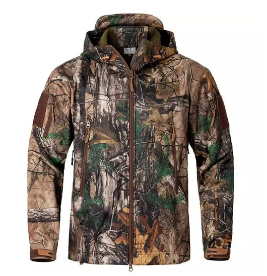 Chaqueta Táctica Impermeable Camuflaje Silencioso para Hombre - Image 2