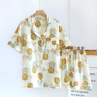 Conjunto de Pijama Corto para Casa - Blusa y Shorts Cómodos - Image 10