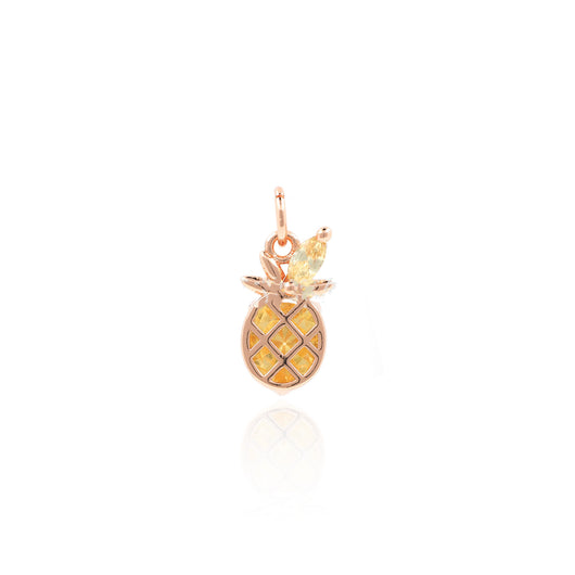 Pulsera y Collar Piña Circón Champagne - Diseño Elegante - Image 6