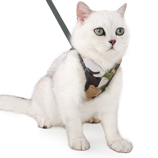 Chaleco Antiescape con Cuerda de Tracción para Gatos - Image 9