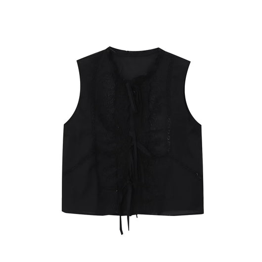 Blusa Sin Mangas Elegante Diseño Europeo Versátil - Image 6