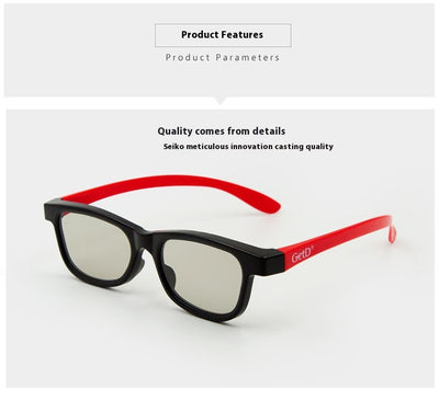 Gafas Estéreo 3D con Lentes Polarizadas Transparentes - Image 10