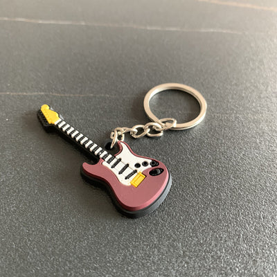 Llavero Guitarra de Silicona - Accesorio Musical Versátil - Image 8