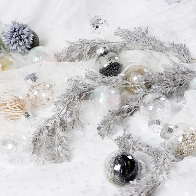 Pack 30 Esferas Navideñas Transparentes para Árbol