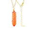 Dorado Copper Wire And Chain Naranja Gato Eye