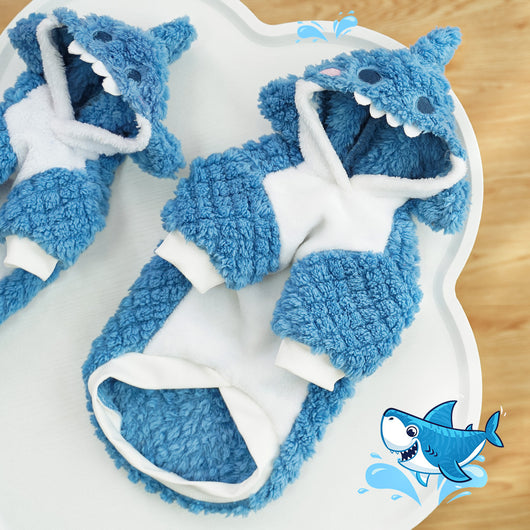 Ropa Térmica para Perros y Gatos con Diseño de Tiburón Adorable - Image 16